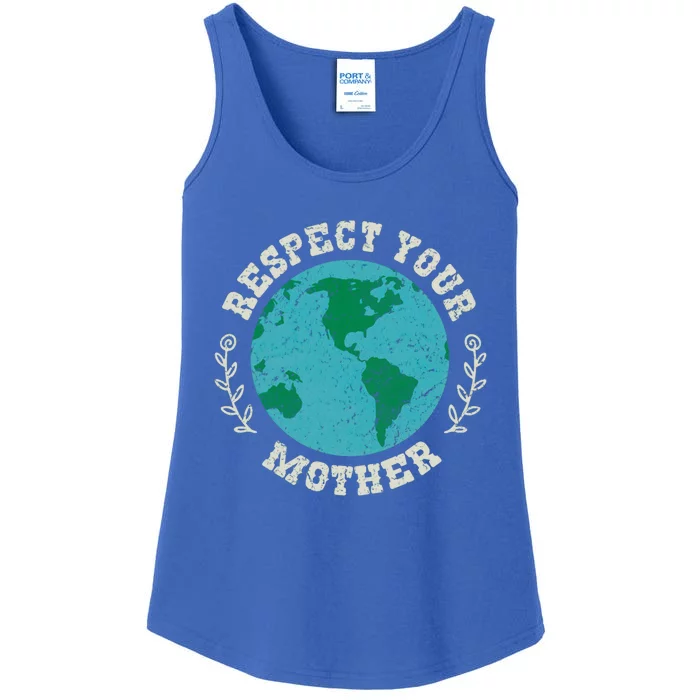 Save Our Planet Global Warming Trees Protection Gift Ladies Essential Tank