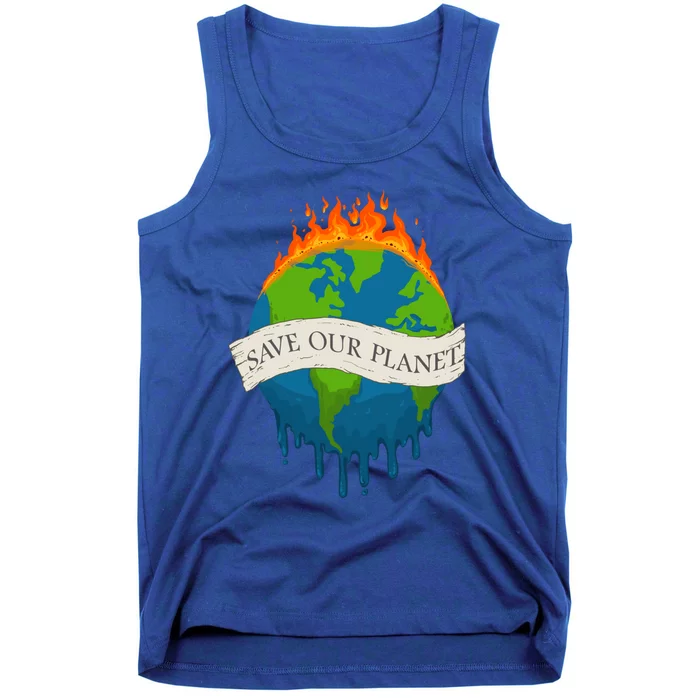 Save Our Planet Save Our Home Earth Day Gift Tank Top