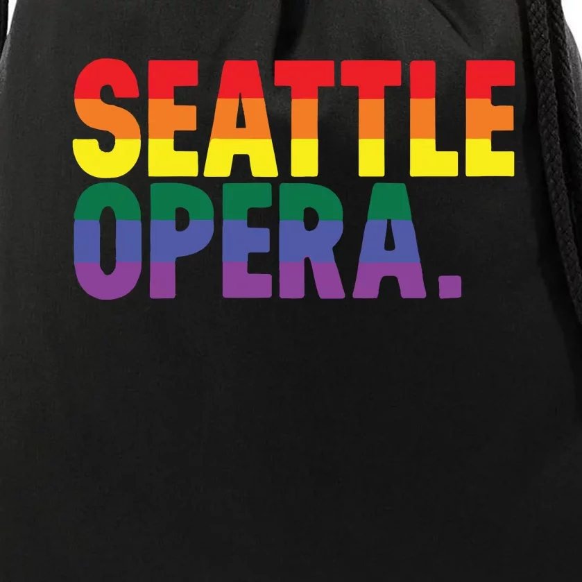 Seattle Opera Pride Drawstring Bag