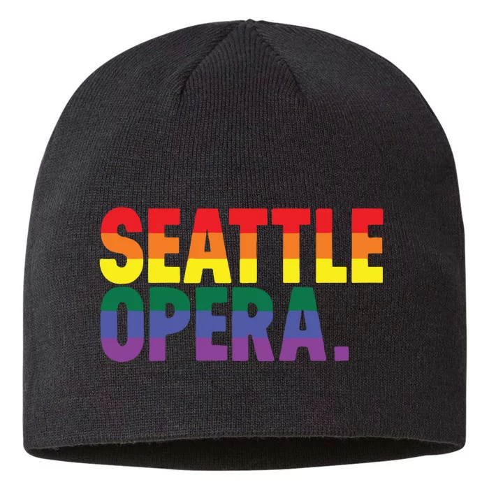 Seattle Opera Pride 8 1/2in Sustainable Knit Beanie