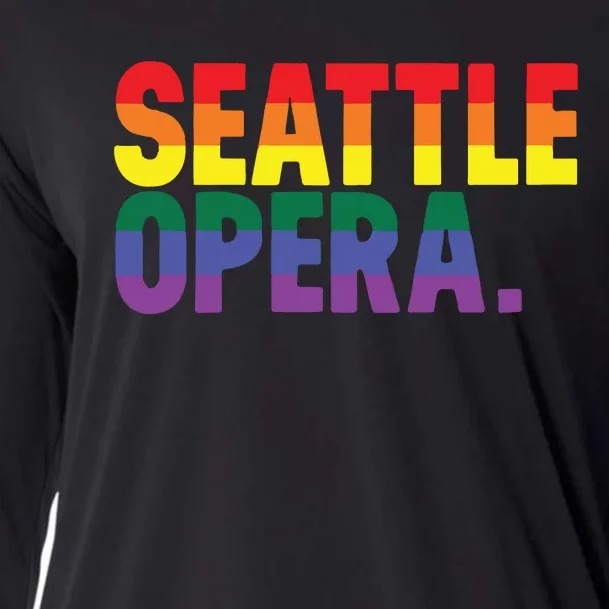 Seattle Opera Pride Cooling Performance Long Sleeve Crew