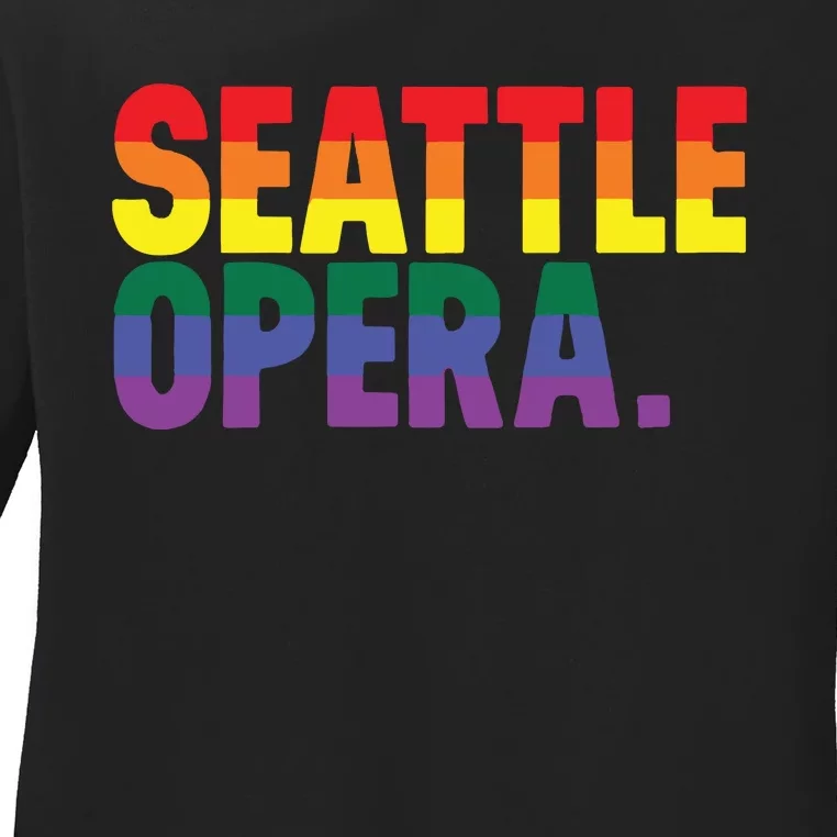 Seattle Opera Pride Ladies Long Sleeve Shirt