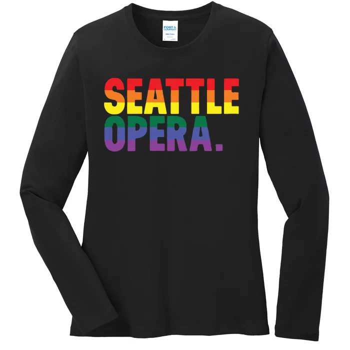 Seattle Opera Pride Ladies Long Sleeve Shirt