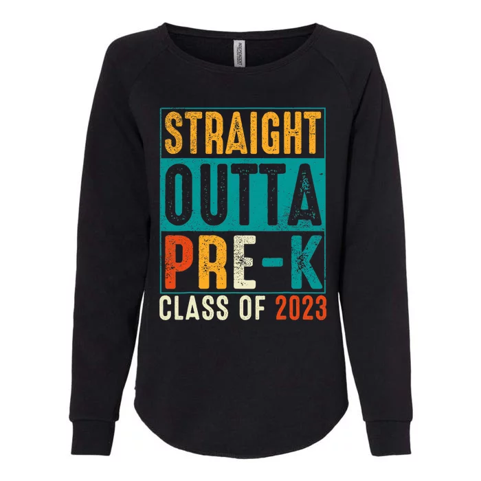 Straight Outta Pre K Preschool Graduation Gifts Womens California Wash Sweatshirt