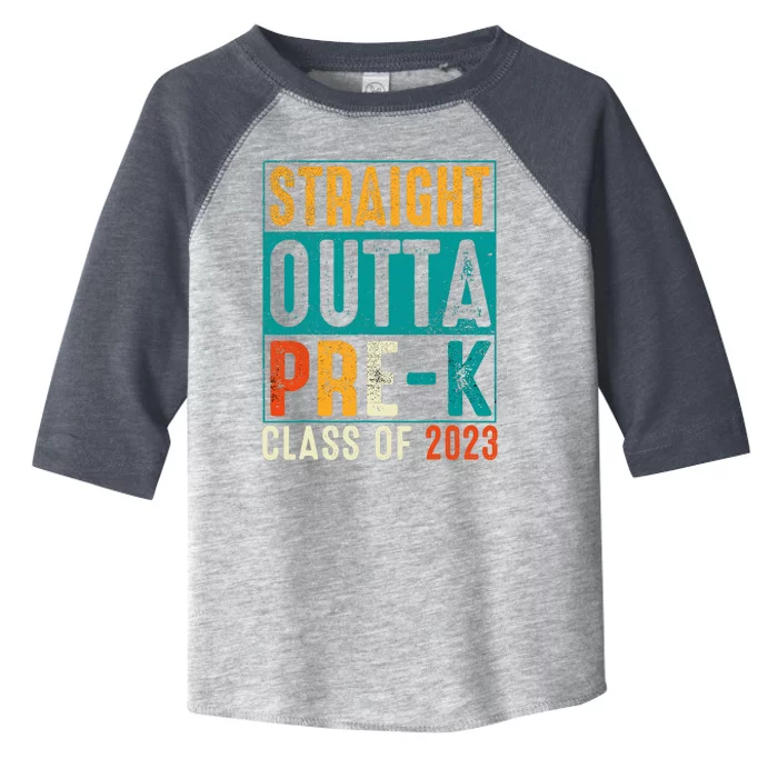 Straight Outta Pre K Preschool Graduation Gifts Toddler Fine Jersey T-Shirt