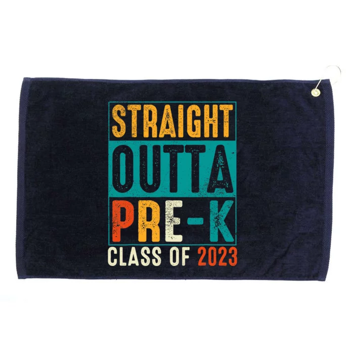 Straight Outta Pre K Preschool Graduation Gifts Grommeted Golf Towel