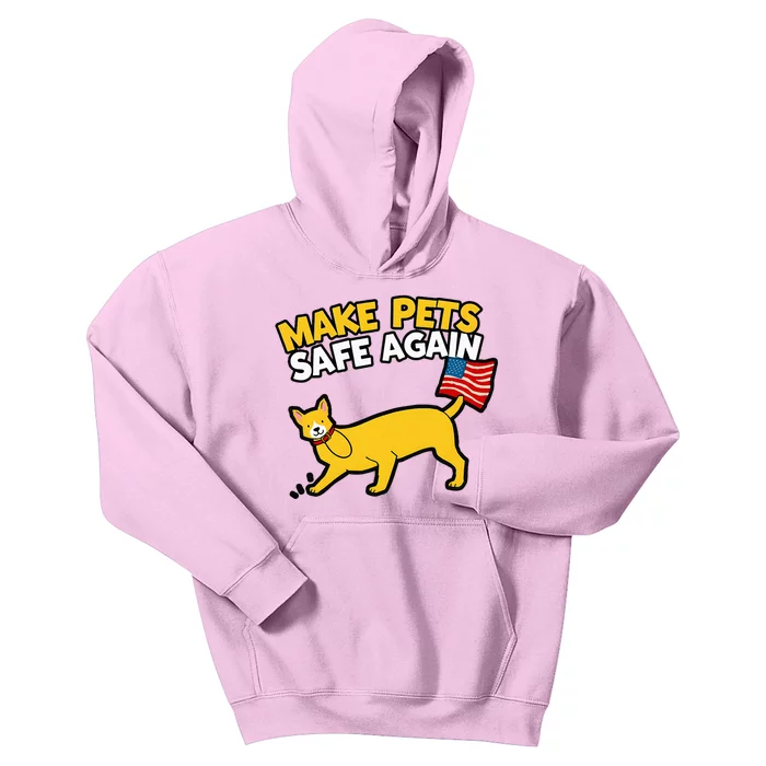 Save Our Pets Cats 2024 Make Pets Safe Again Kids Hoodie