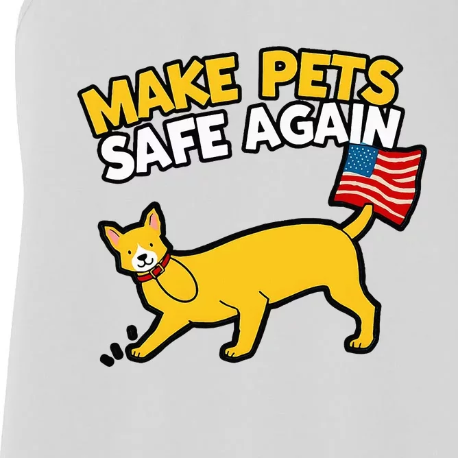 Save Our Pets Cats 2024 Make Pets Safe Again Women's Racerback Tank