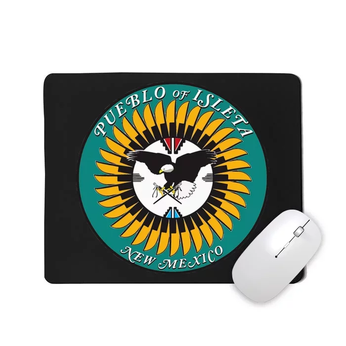 Seal Of Pueblo Of Isleta Indian Reservation Mousepad