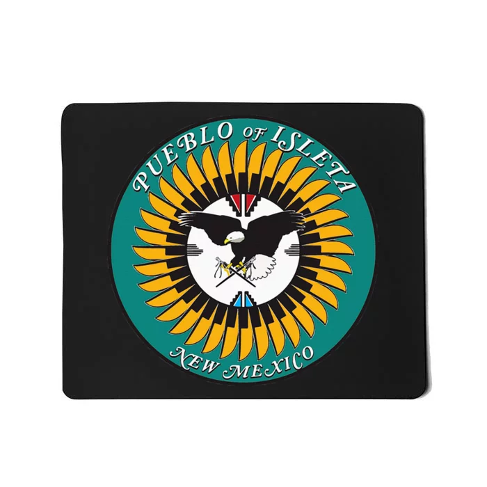 Seal Of Pueblo Of Isleta Indian Reservation Mousepad