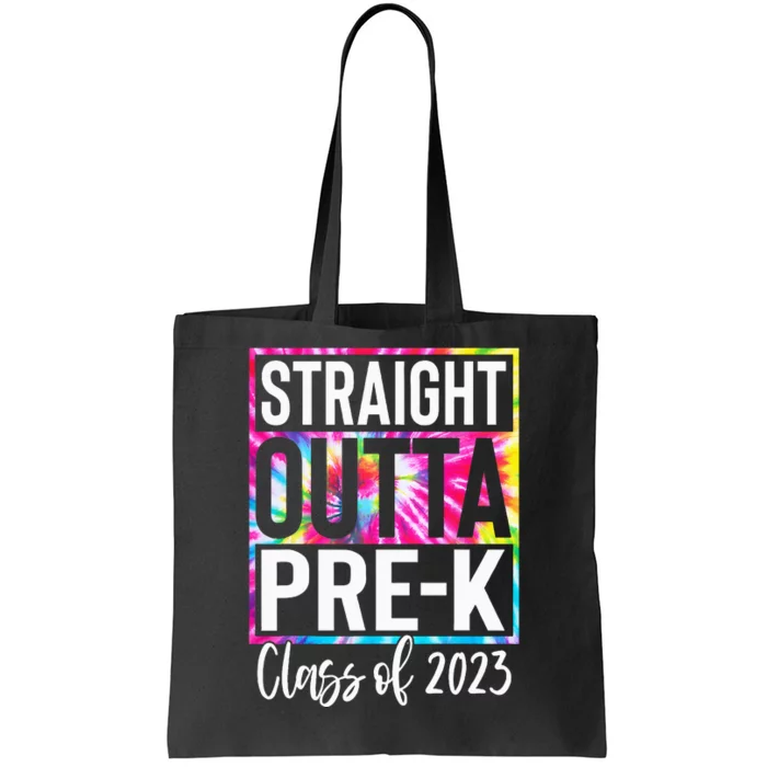 Straight Outta PreK Graduation Last Day Of School Teacher Tote Bag