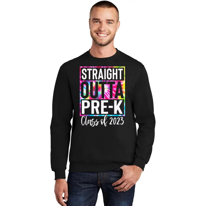 Straight Outta PreK Graduation Last Day Of School Teacher Tall Sweatshirt