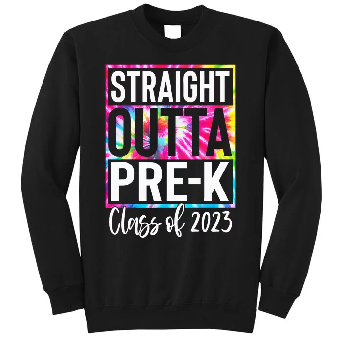 Straight Outta PreK Graduation Last Day Of School Teacher Tall Sweatshirt