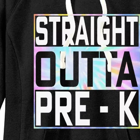 Straight Outta Pre K Preschool Graduation Gifts Women's Fleece Hoodie