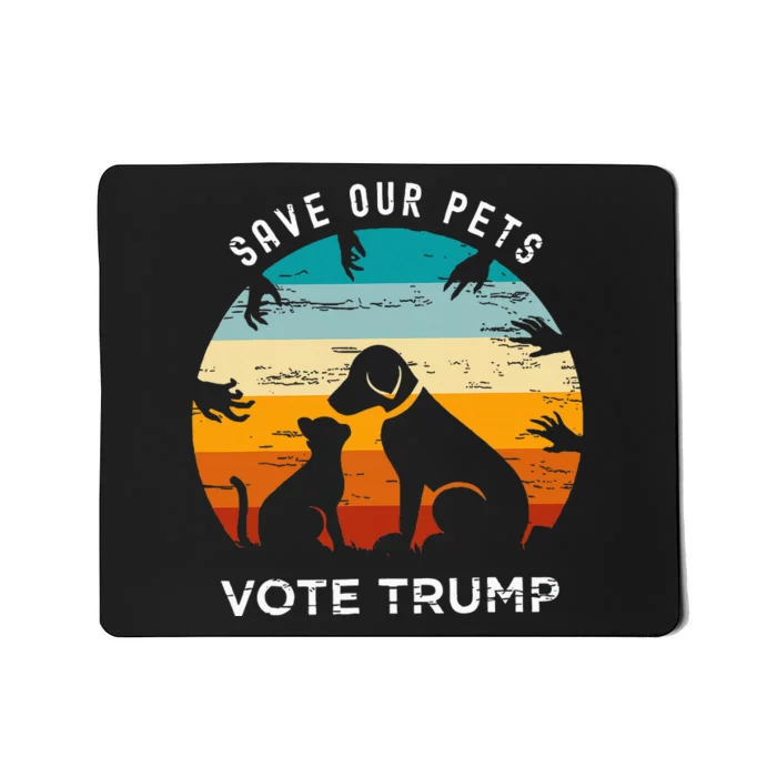 Save Our Pet Vote Trump 2024 Mousepad