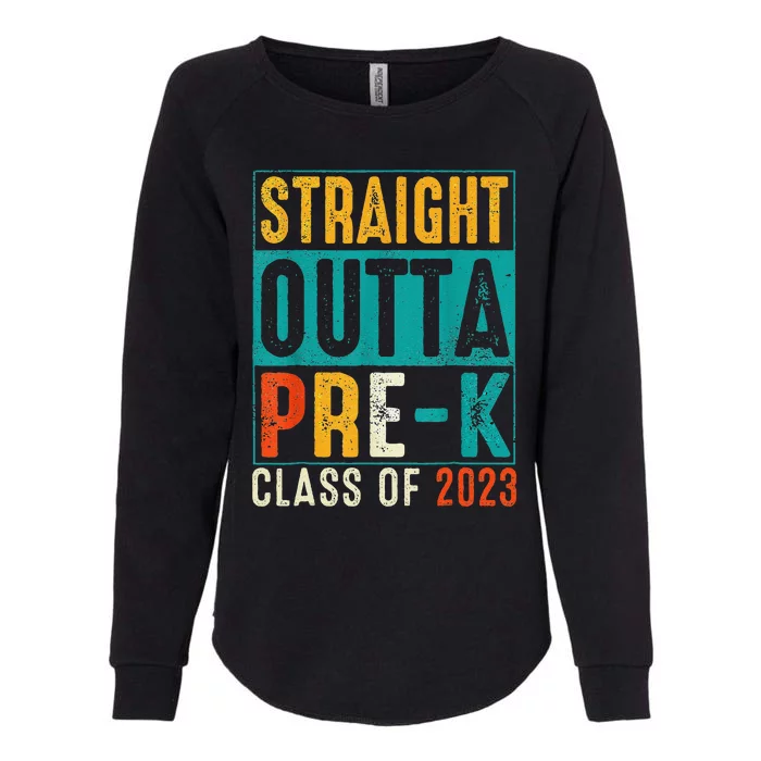 Straight Outta Pre K Preschool Graduation Gifts Womens California Wash Sweatshirt