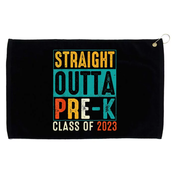 Straight Outta Pre K Preschool Graduation Gifts Grommeted Golf Towel