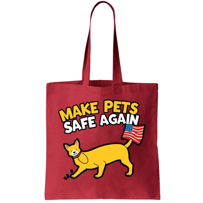 Save Our Pets Cats 2024 Make Pets Safe Again Tote Bag