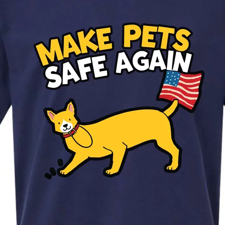 Save Our Pets Cats 2024 Make Pets Safe Again Sueded Cloud Jersey T-Shirt