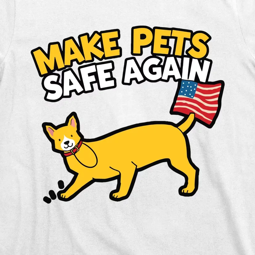 Save Our Pets Cats 2024 Make Pets Safe Again T-Shirt