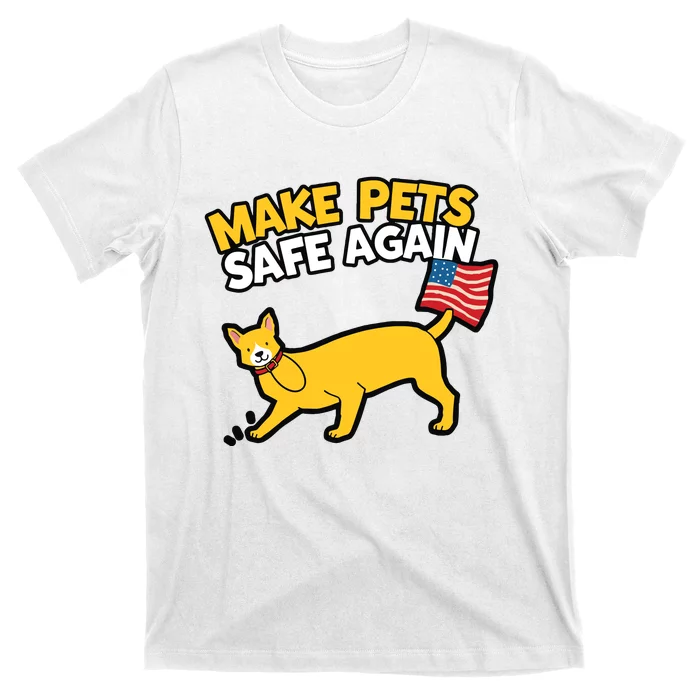 Save Our Pets Cats 2024 Make Pets Safe Again T-Shirt