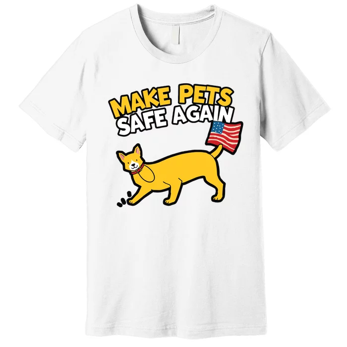 Save Our Pets Cats 2024 Make Pets Safe Again Premium T-Shirt