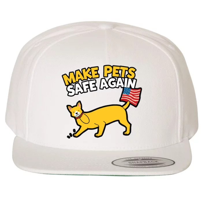 Save Our Pets Cats 2024 Make Pets Safe Again Wool Snapback Cap