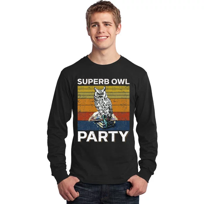 Superb Owl Party What We Do In The Shadows Owl Lover Tall Long Sleeve T-Shirt