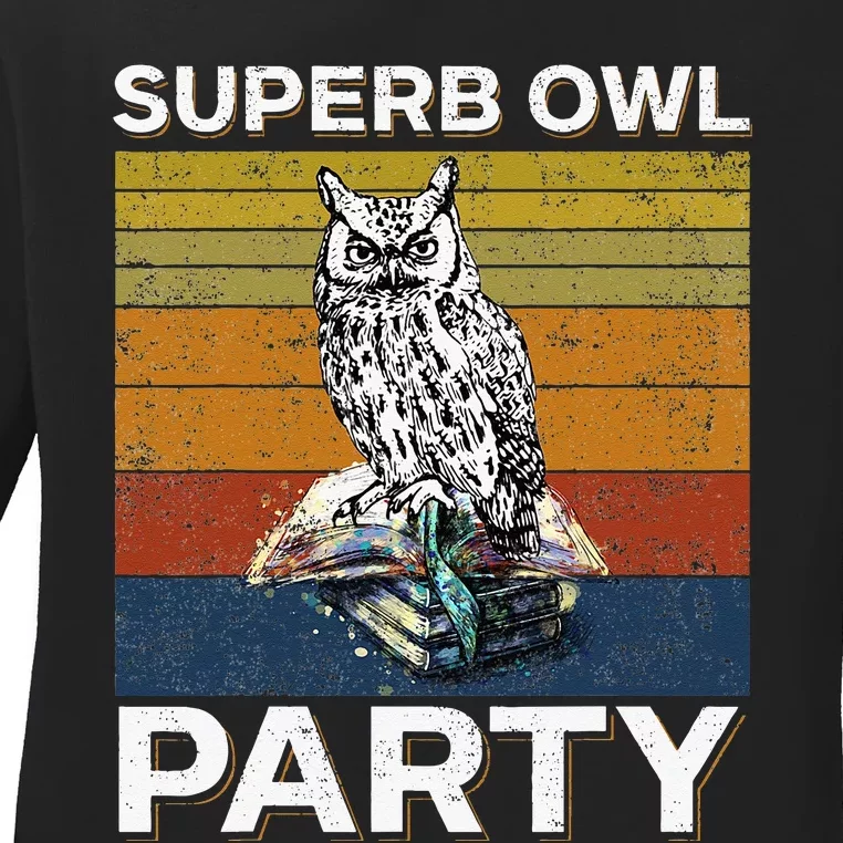 Superb Owl Party What We Do In The Shadows Owl Lover Ladies Long Sleeve Shirt