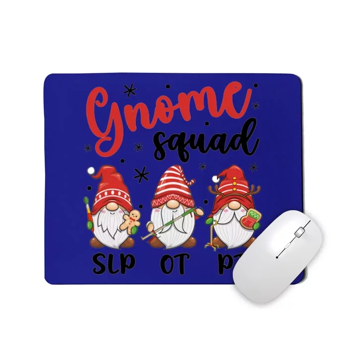 Slp Ot Pt Gnome Squad Christmas Therapist Team Xmas Pajamas Gift Mousepad