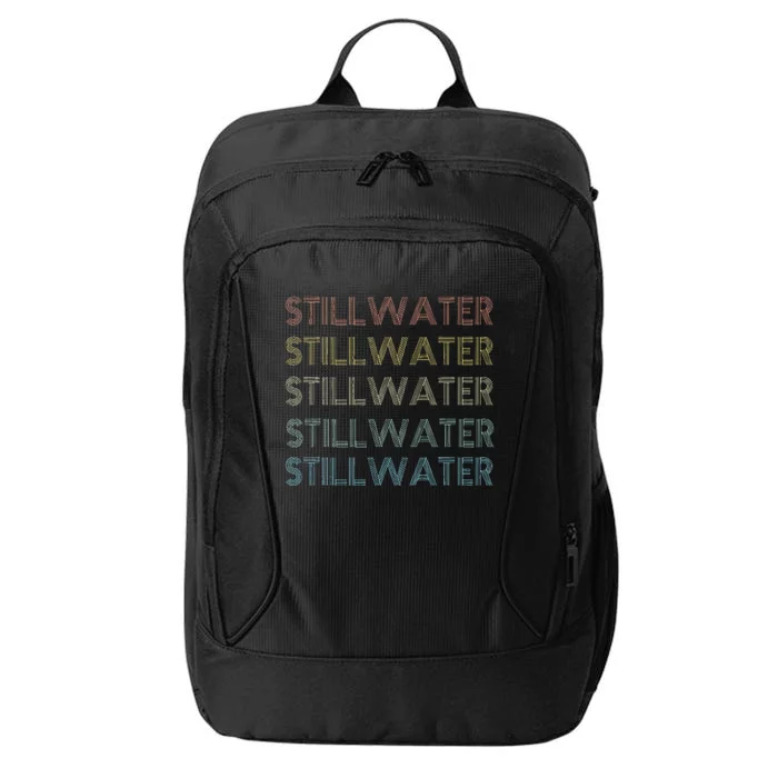 Stillwater Oklahoma Pride Vintage State Ok Retro 70s City Backpack