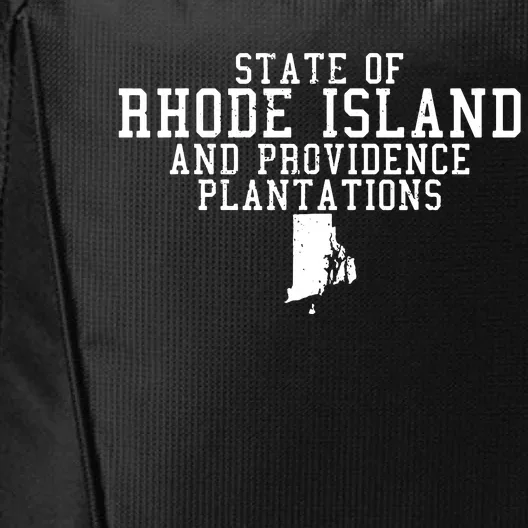 State Of Rhode Island And Providence Plantations City Backpack