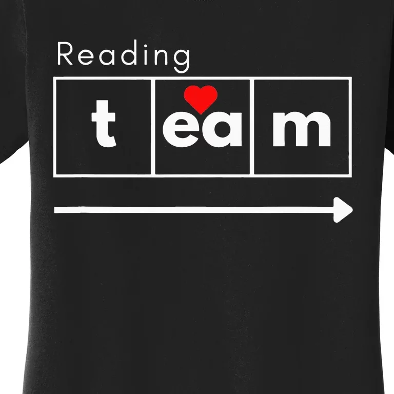 Science of Reading School Reading Team Teacher Women's T-Shirt