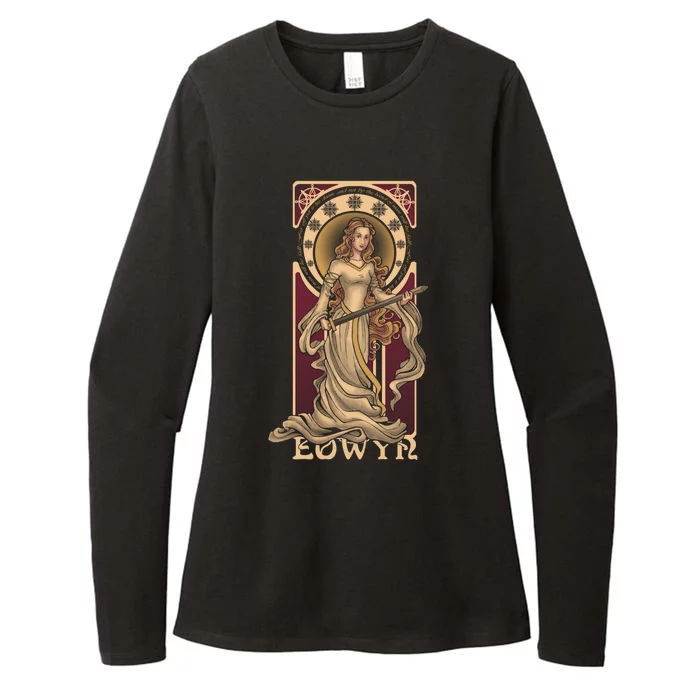 Shieldmaiden Of Rohan Womens CVC Long Sleeve Shirt