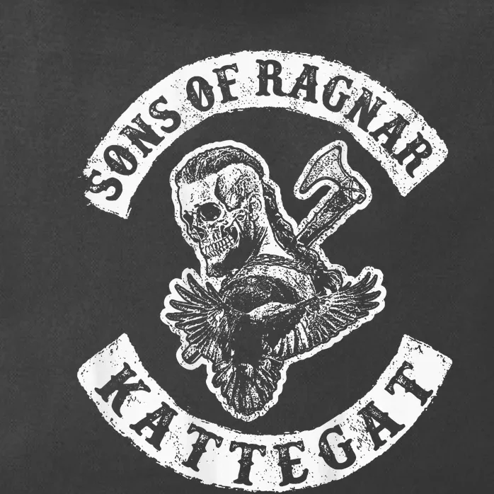 Sons Of Ragnar Kattegat Zip Tote Bag