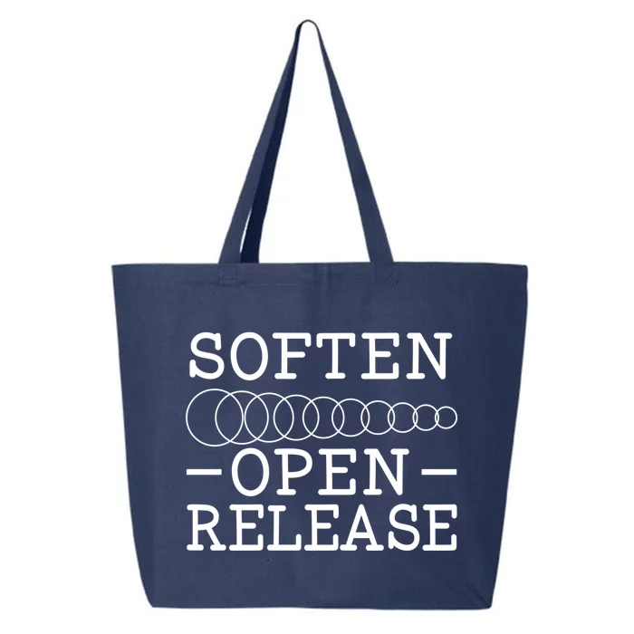 Soften Open Release Doula Birth Coach Pregnancy Labor Funny Gift 25L Jumbo Tote