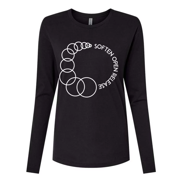 Soften Open Release Doula Labor Coach Birth Companion Gift Womens Cotton Relaxed Long Sleeve T-Shirt