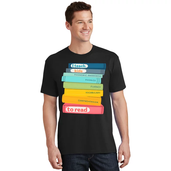 Science Of Reading Teacher Scentist Reader Lover T-Shirt