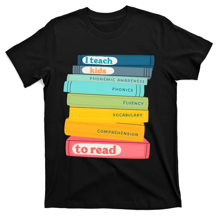 Science Of Reading Teacher Scentist Reader Lover T-Shirt