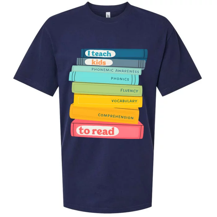 Science Of Reading Teacher Scentist Reader Lover Sueded Cloud Jersey T-Shirt