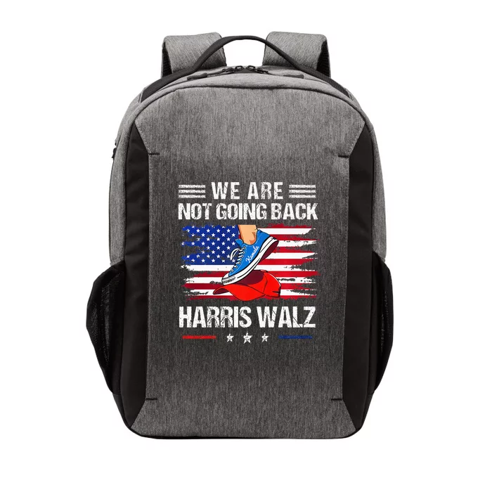 Stepping On Red Hat WeRe Not Going Back Harris Waltz Premium Vector Backpack