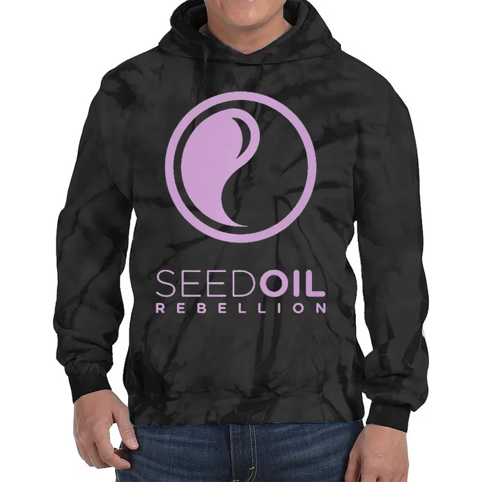 Seed Oil Rebellion merch Tie Dye Hoodie