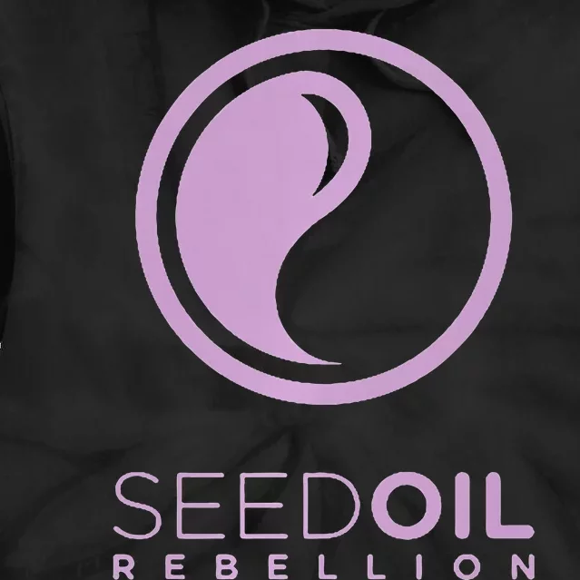 Seed Oil Rebellion merch Tie Dye Hoodie