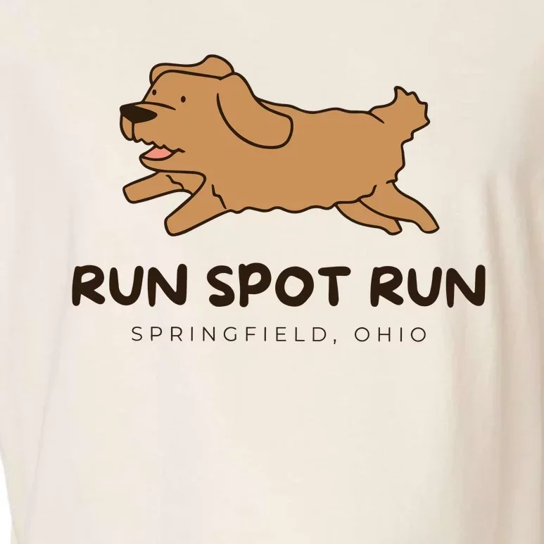 Springfield Ohio Run Spot Run Garment-Dyed Women's Muscle Tee