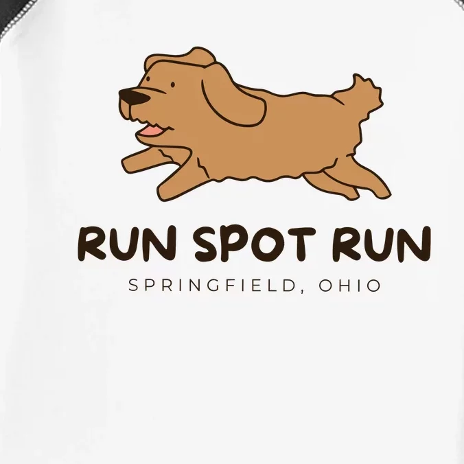 Springfield Ohio Run Spot Run Infant Baby Jersey Bodysuit