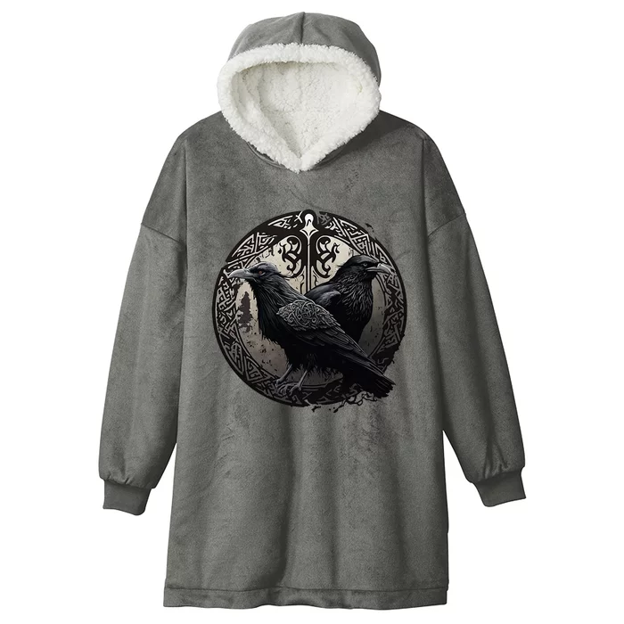 Scandinavian Odin R.A.V.E.N.S Hooded Wearable Blanket