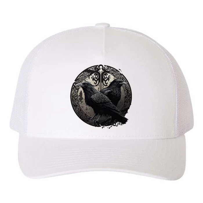 Scandinavian Odin R.A.V.E.N.S Yupoong Adult 5-Panel Trucker Hat