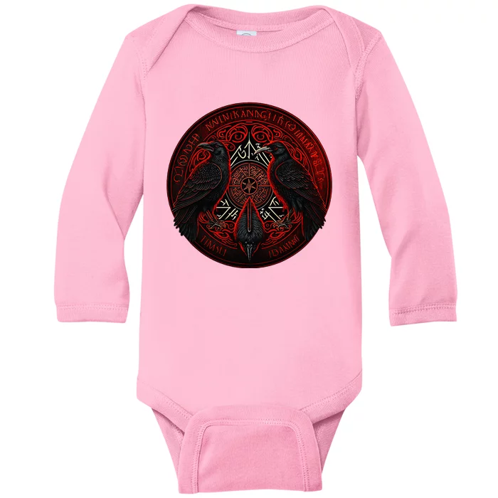 Scandinavian Odin R.A.V.E.N.S Baby Long Sleeve Bodysuit