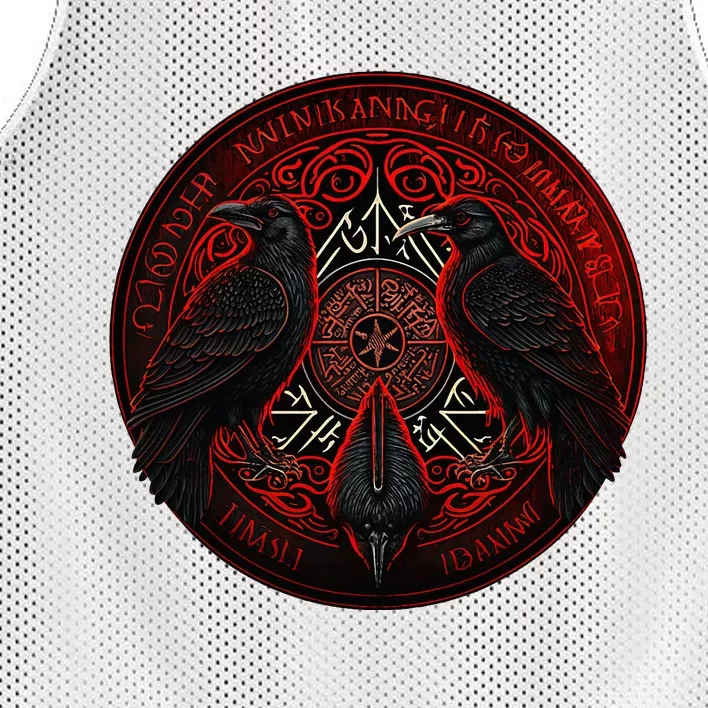 Scandinavian Odin R.A.V.E.N.S Mesh Reversible Basketball Jersey Tank