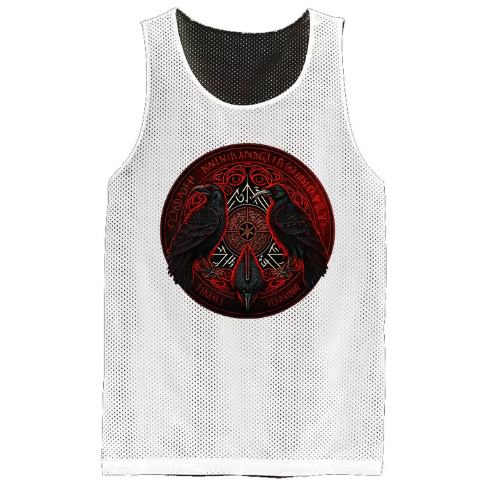 Scandinavian Odin R.A.V.E.N.S Mesh Reversible Basketball Jersey Tank